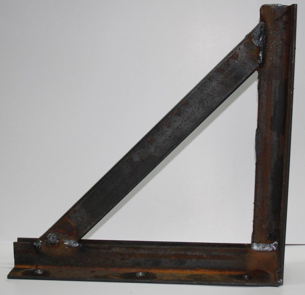 EF 18x18 : FLAT ANGLE BRACKET FOUNDATION 18’’ X 18’’