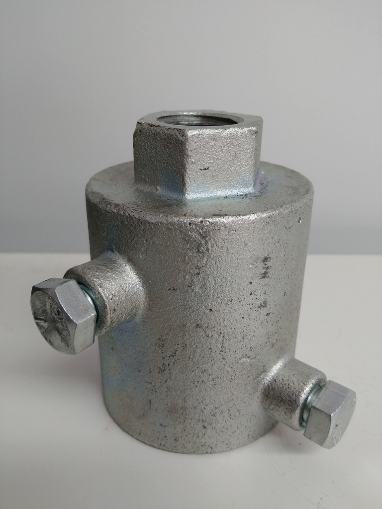 E-F-1 : EMBOUT FIXE AVEC NUT 1'' POUR 2 3/8''